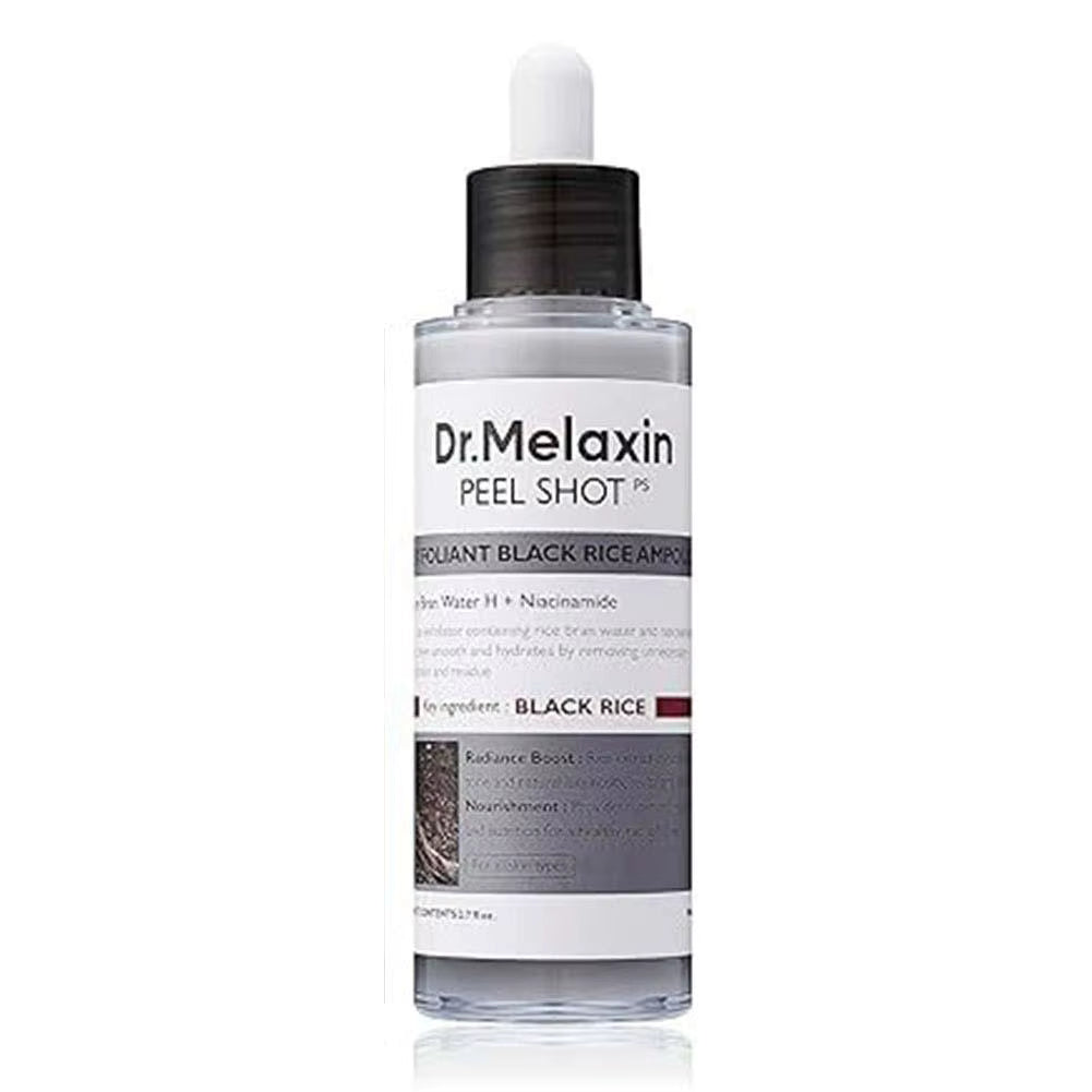 Korean Dr.Melaxin Rice Exfoliating Essence Moisturizing Peel Shot 80ml